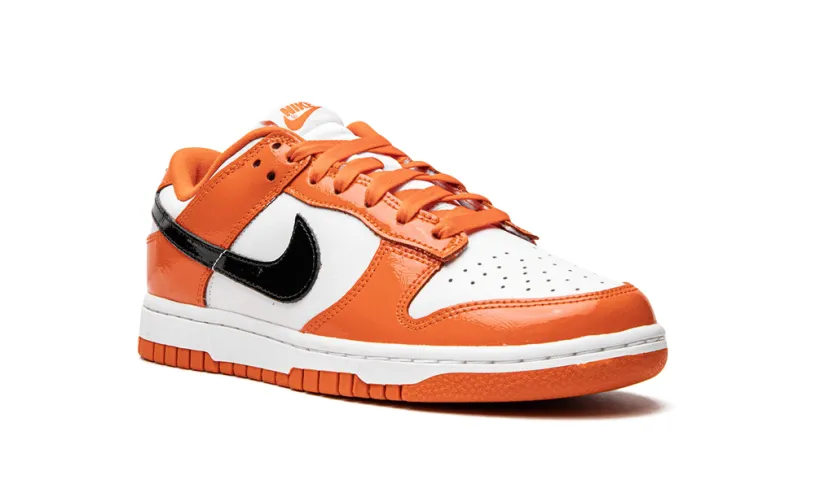 Nike Dunk DUNK LO MNS WMNS 'Orange Black Patent Leather'